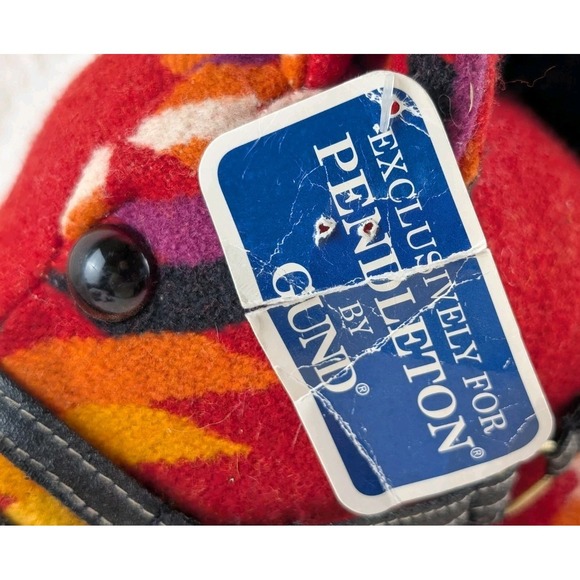 Pendleton Gund Franklin Horse Stuffed Animal Plush Red - Picture 5 of 8